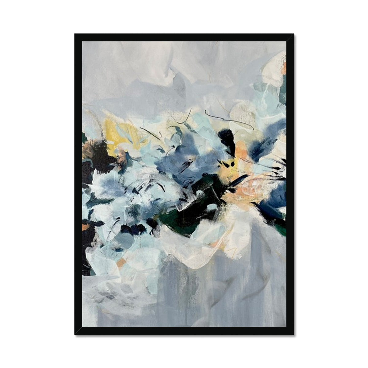 My Plate is as Full as I'd Like it Framed Print
